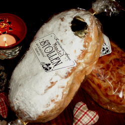 Mandelstollen midi gezuckert